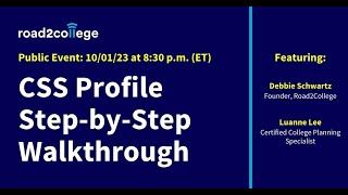 CSS Profile: Step-by-Step Walkthrough