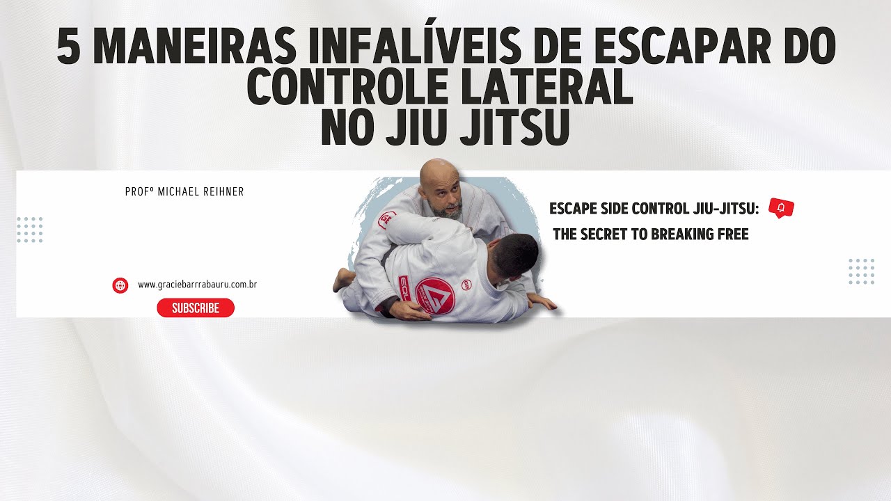 Técnicas práticas, fundamentos de base e escapes eficientes para iniciantes e avançados no Jiu-Jitsu
