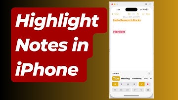 How to Highlight Text in iPhone Notes | Use Markup to Emphasize Key Info