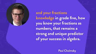 Fractions as Predictors of Success