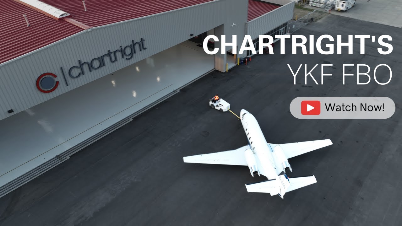 Chartright's FBO at the Region of Waterloo International Airport (YKF ...