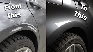 Removing the Scuff from My Cars Paint