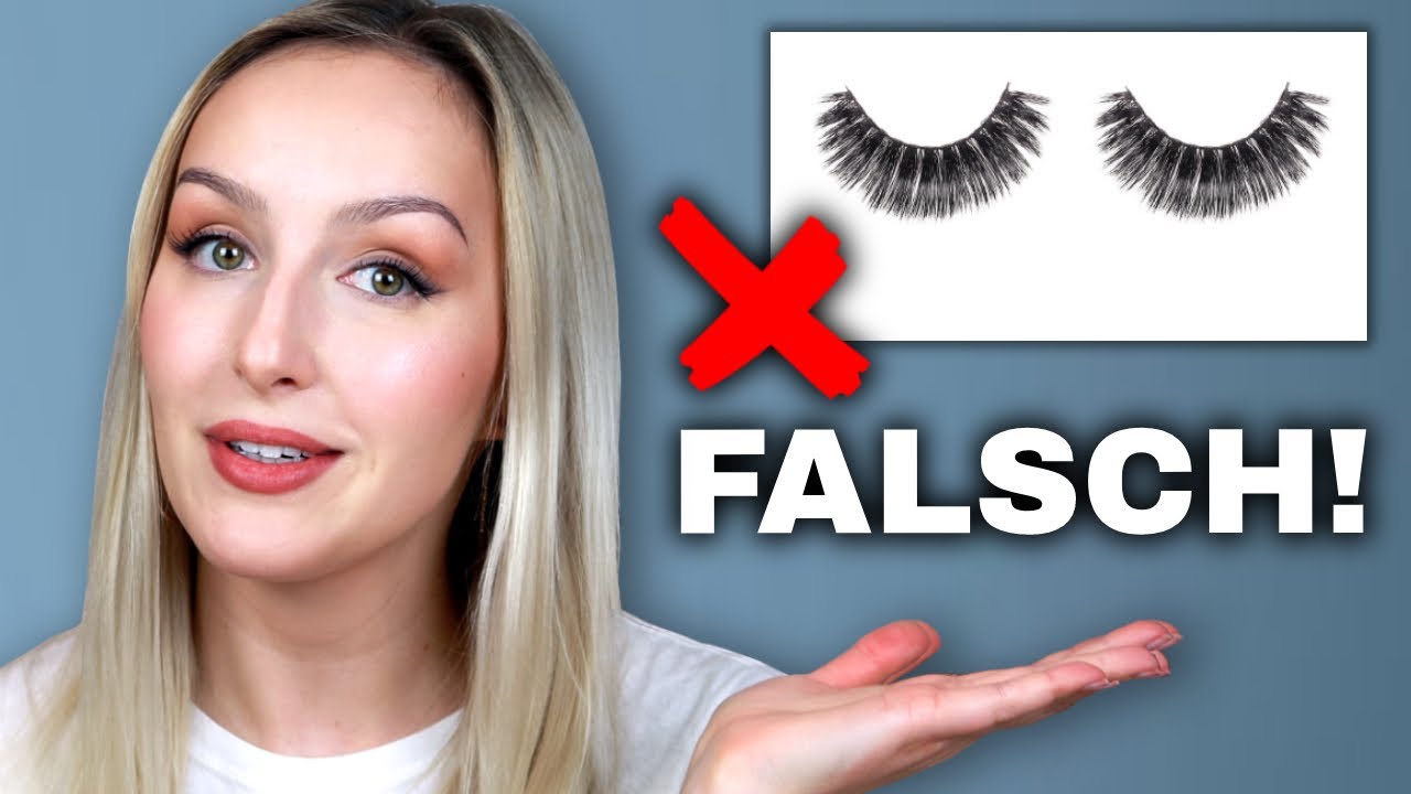 Wimpern ankleben: 90% benutzen Wimpern falsch