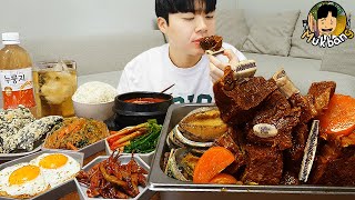 видео: ASMR MUKBANG Тёнчжан Ччигэ Тушеные ГИГАНТСКИЕ говяжьи ребрышки корейская домашняя еда принимать пищу картинка: ASMR MUKBANG Тёнчжан Ччигэ Тушеные ГИГАНТСКИЕ говяжьи ребрышки корейская домашняя еда принимать пищу