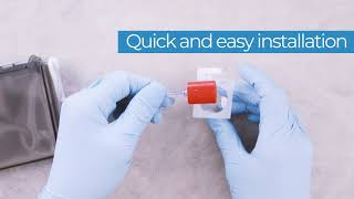 Tamper Evident Cap with Male Luer Lock