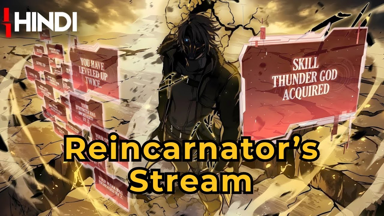 Reincarnator’s Stream — Reborn to Beat the #1 Player (Manhwa Recap) (Hindi)