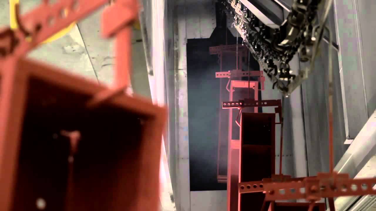 Powder Coating for Lockers, Shelving, Storage Products by Republic