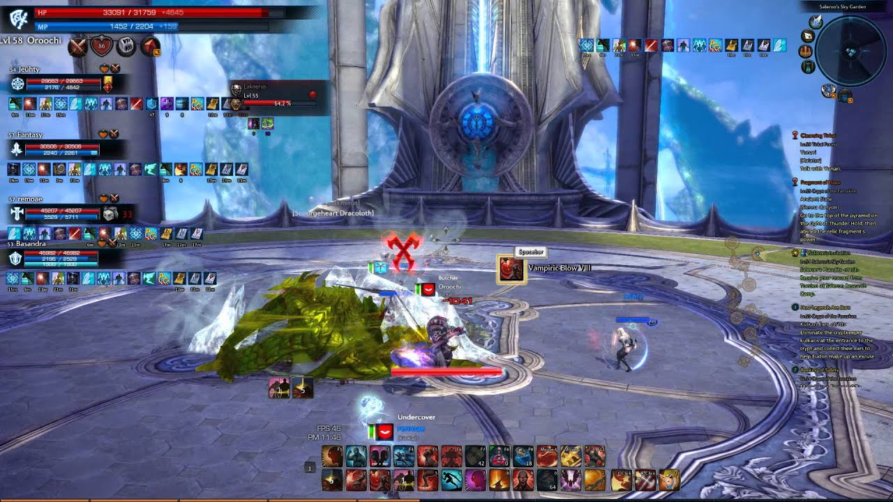 TERA Saleron's Sky Final boss [Laknerus]