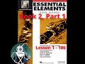 Essential elements  clarinet book 2 part 1