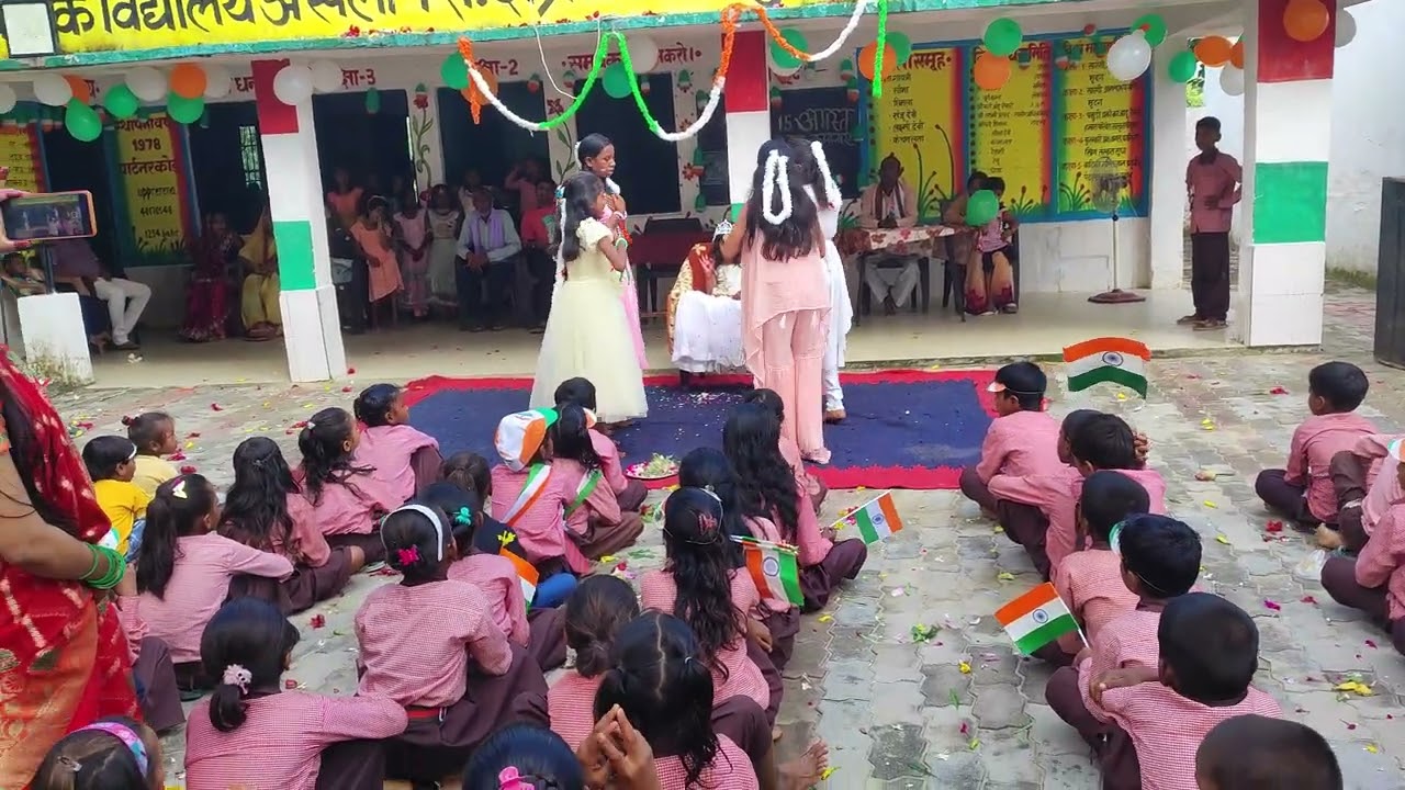 Saraswati ma saraswati presentation by Children on 15 August 2025