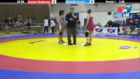 WM 58 KG - Kennon Henderson vs. Michelle Fazzari