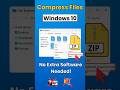 Create ZIP Folder in Seconds!