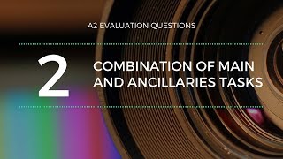 A2 Media Studies - Evaluation Q2 - Combination Of Main & Ancillaries Tasks