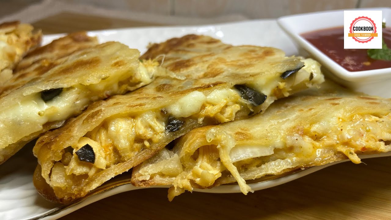 Pizza Paratha Recipe Restaurant Style by Cookbook With Saba Taimoor