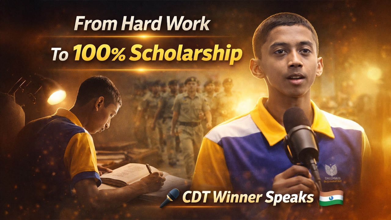 100% Scholarship Winner CDT Interview 😱 | Real Success Story | NDA Aspirants Must Watch