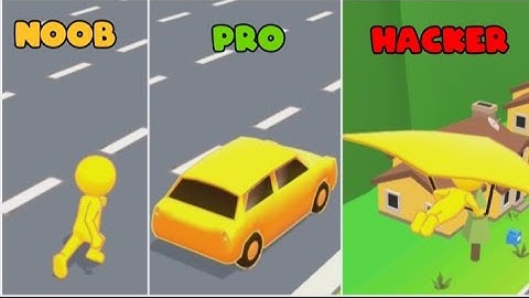 NOOB vs pro vs hacker - shape shifting