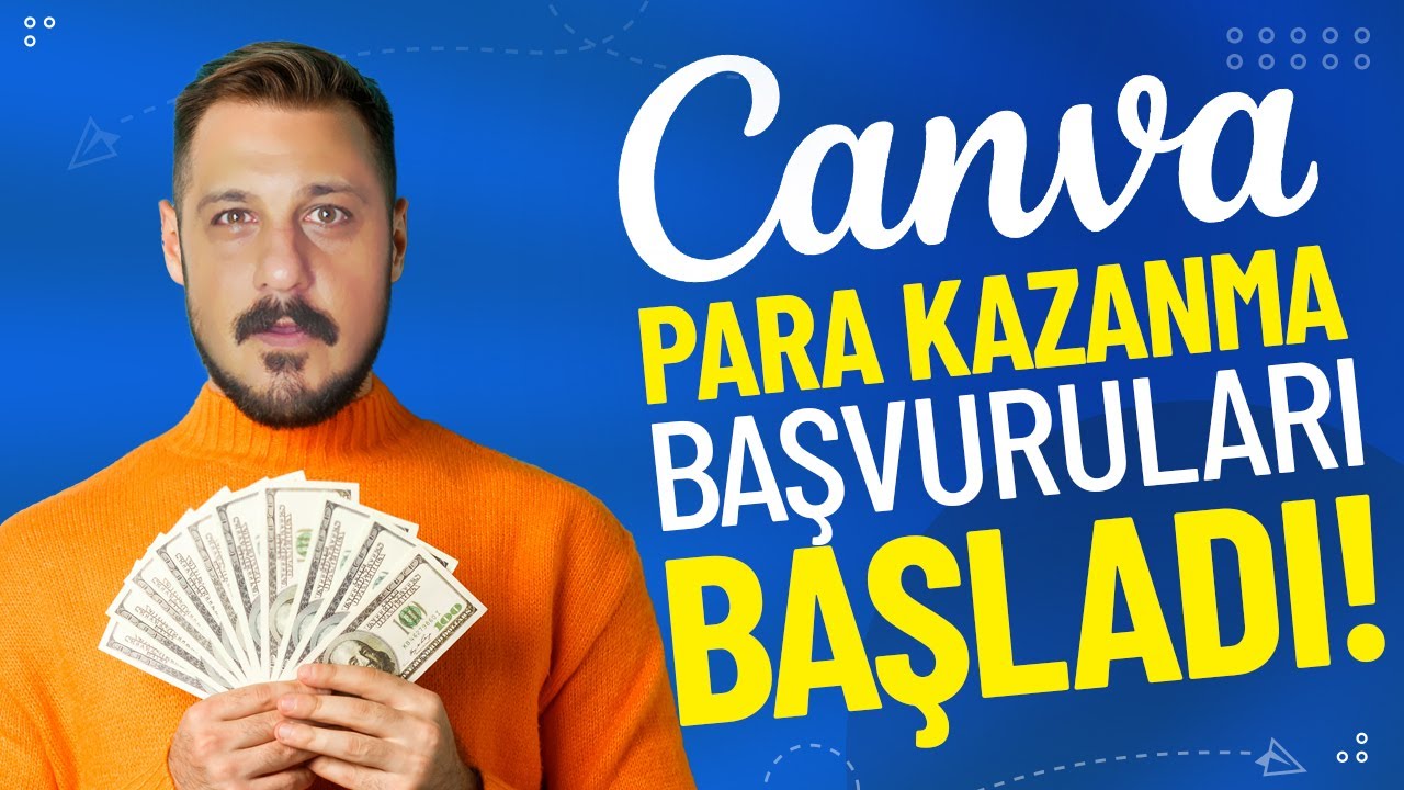 CANVA İNTERNETTEN PARA KAZANMA BAŞVURULARI BAŞLADI! 💥