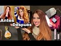 Probando productos VIRALES de Tik Tok 🤩 ONDAS sin CALOR, Pestañas MAGNÉTICAS, Pelo RUBIO SIN tinte