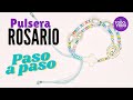 📿Pulsera ROSARIO☝️[Explicación detallada] How to make rosary bracelet?