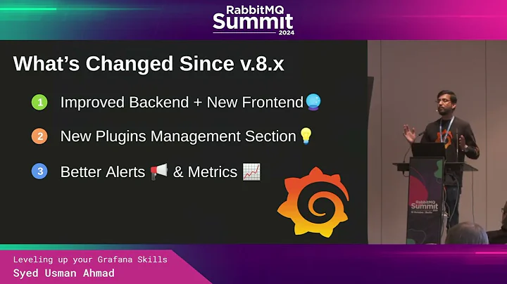 Leveling up your Grafana Skills - Syed Usman Ahmad | RabbitMQ Summit 2024