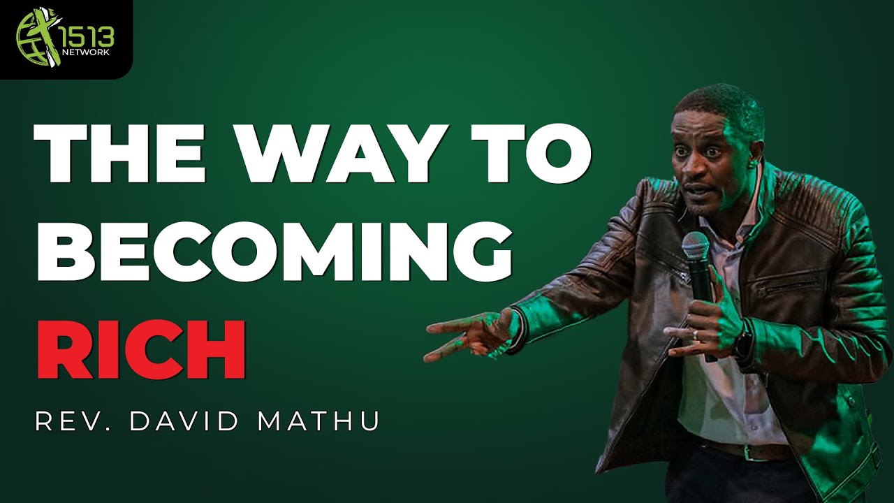 David Mathu BE A BLESSING TO SOMEONE || PASTOR DAVID MATHU - YouTube