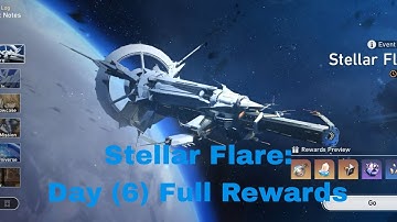 Honkai Star Rail:(Event) Stellar Flare: Day (6) Full Rewards