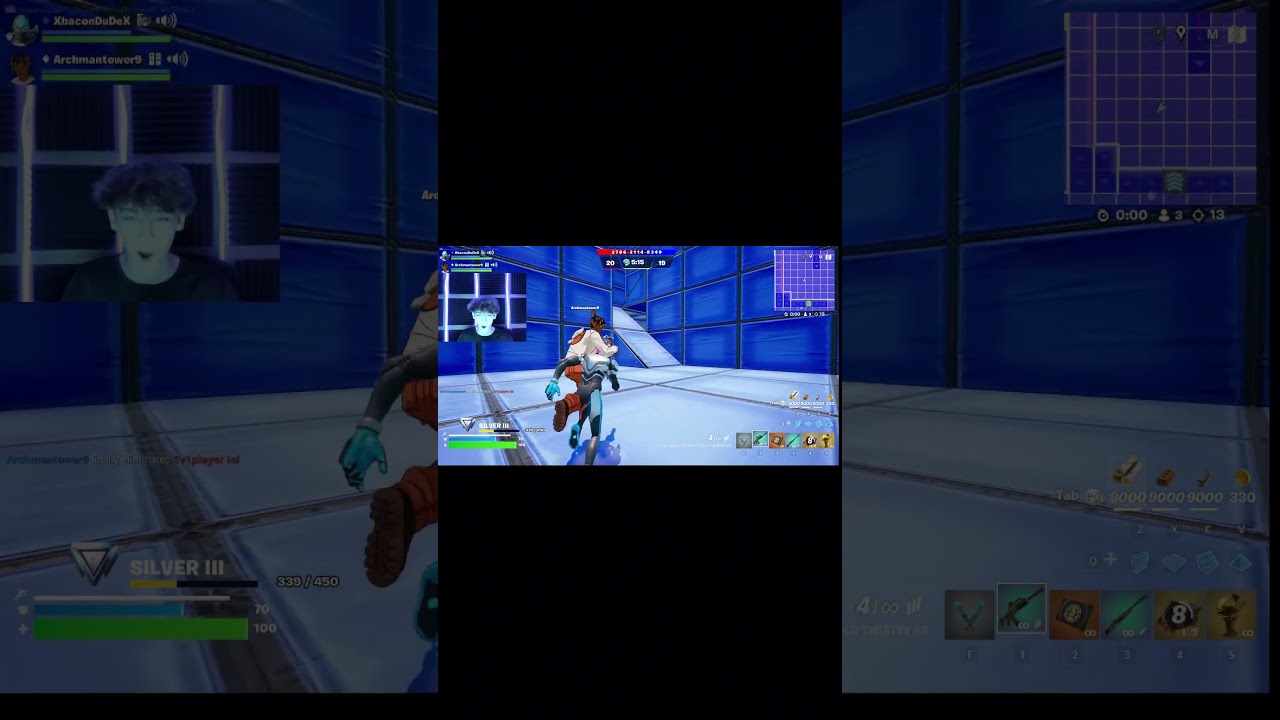 BREAKING TYPICAL GAMERS SUPER RED VS BLUE MAP