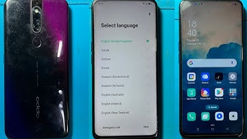 Oppo F11 Pro Frp Bypass | Without Pc | Oppo F11 Pro Google Account Lock Unlock