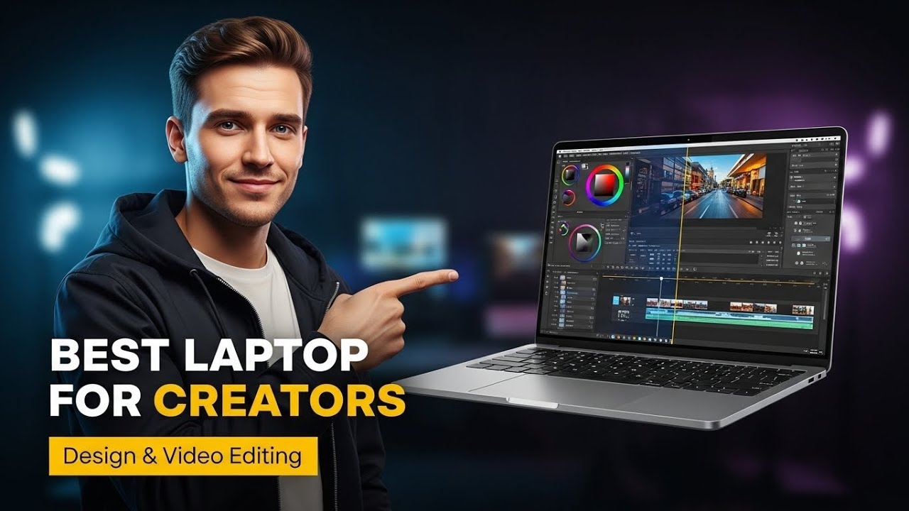 Best Laptops for Graphic Designing & Video Editing in 2026 – Buying Guide