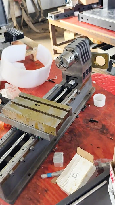 Do you need this mini CNC lathe?#minicnc #CNCmachining #cncmachine #cnc #diy #design #creative #fyp
