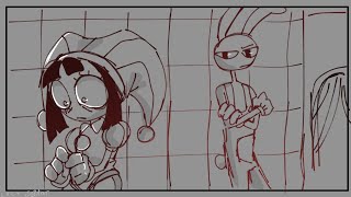 Pomni's What If 🩷 Pomni X Jax 🩷 The Amazing Digital Circus Comic Dub 