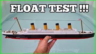 COBI TITANIC FLOAT TEST !!