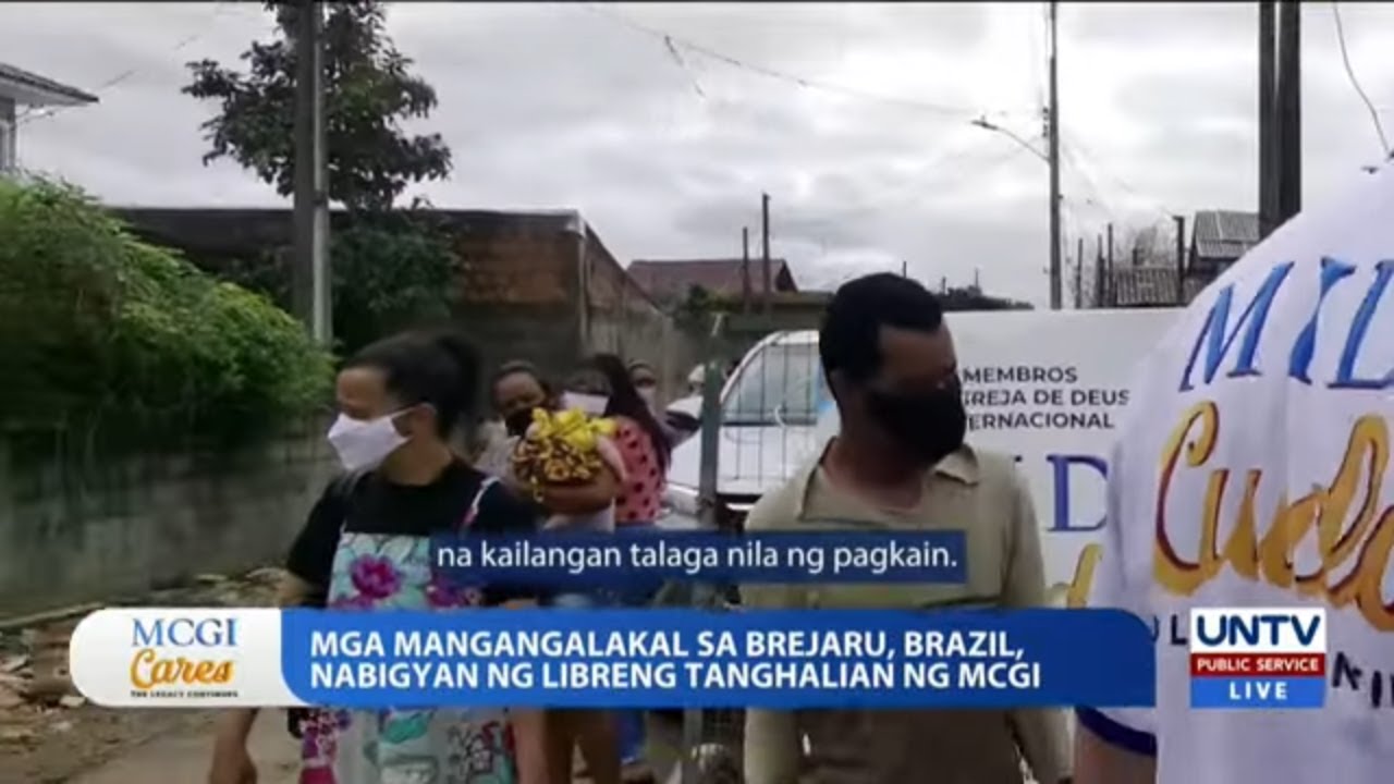 Libreng Tanghalian Handog Ng Mcgi Sa Mga Mangangalakal Sa Brejaru