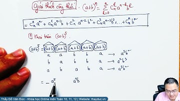 Nhị thức Newton - Chứng minh công thức dễ hiểu nhất