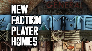 New Faction Player Homes - PC, XB1 - Fallout 4 Mods