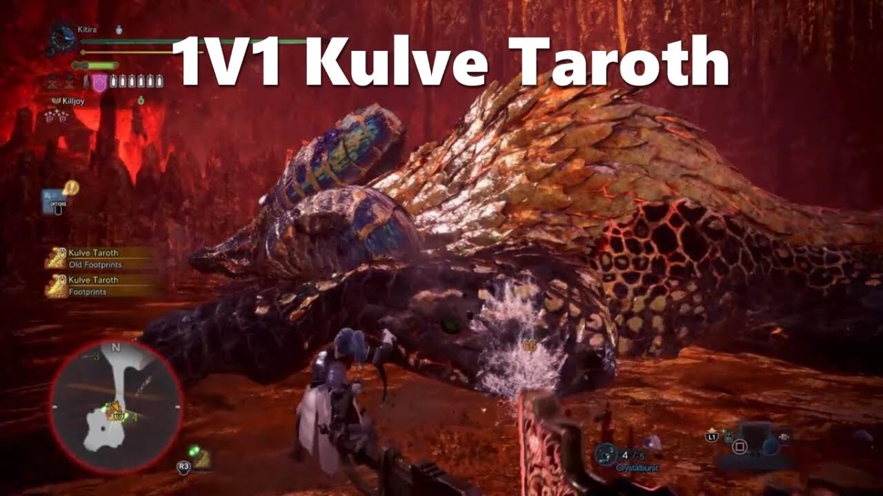1V1 Kulve vs Kjaar Ice Charge Blade!