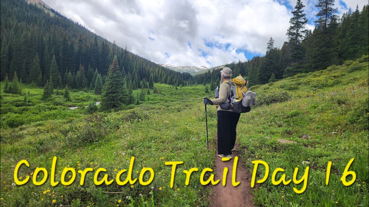 Colorado Trail Day 16 ( Highway 91 to Janet's Cabin Junction ) 117.6 - 125.3 mileage 