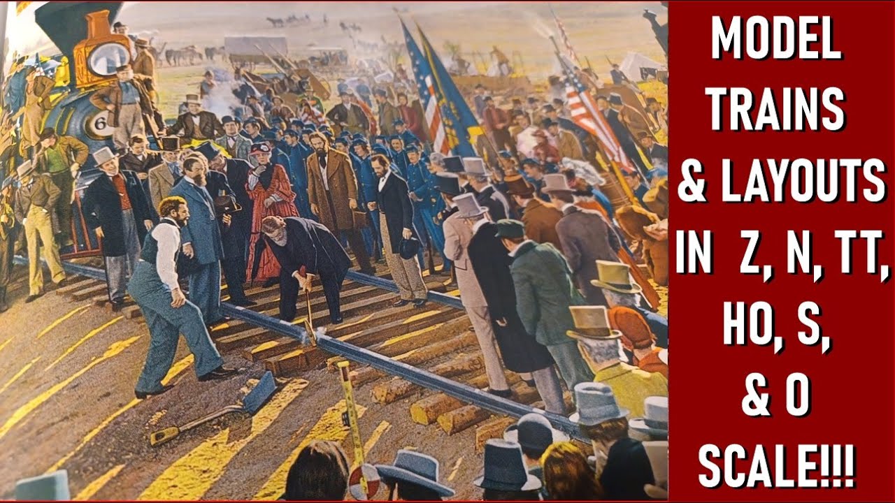 MODEL TRAINS & LAYOUTS IN Z, N, TT, HO, S, & O SCALE!!!