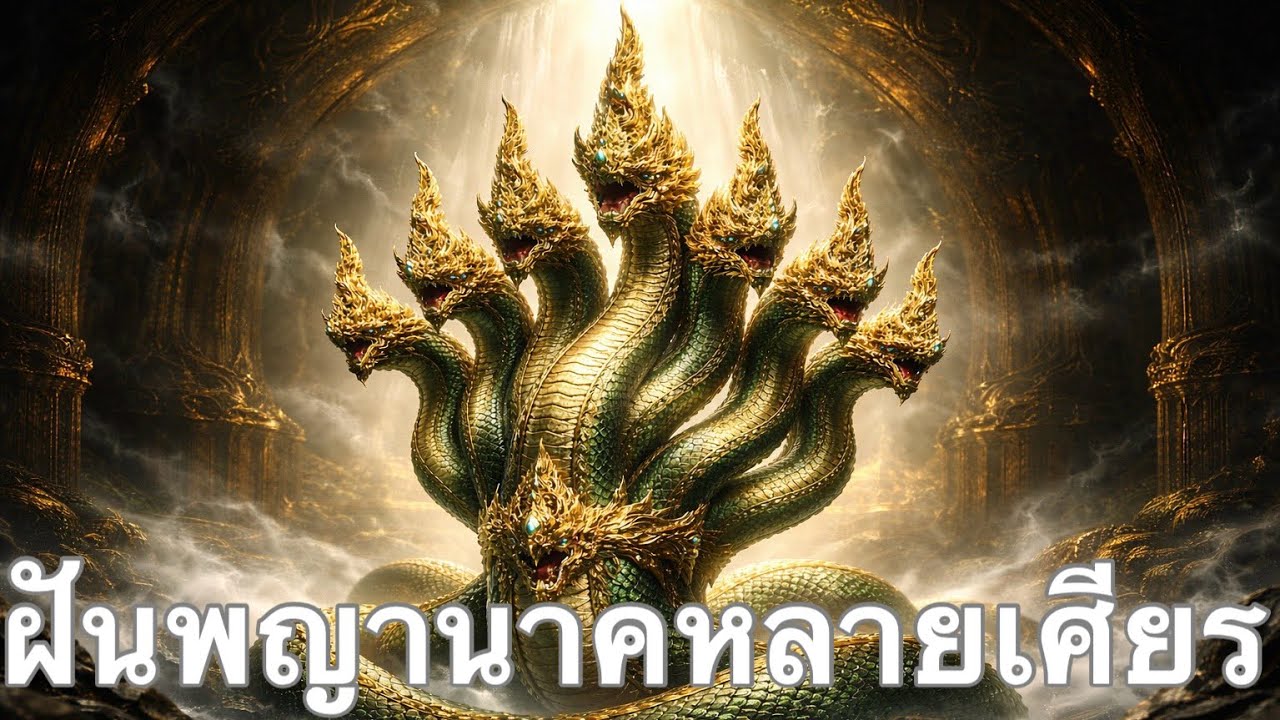 ฝันเห็นพญานาคหลายเศียร