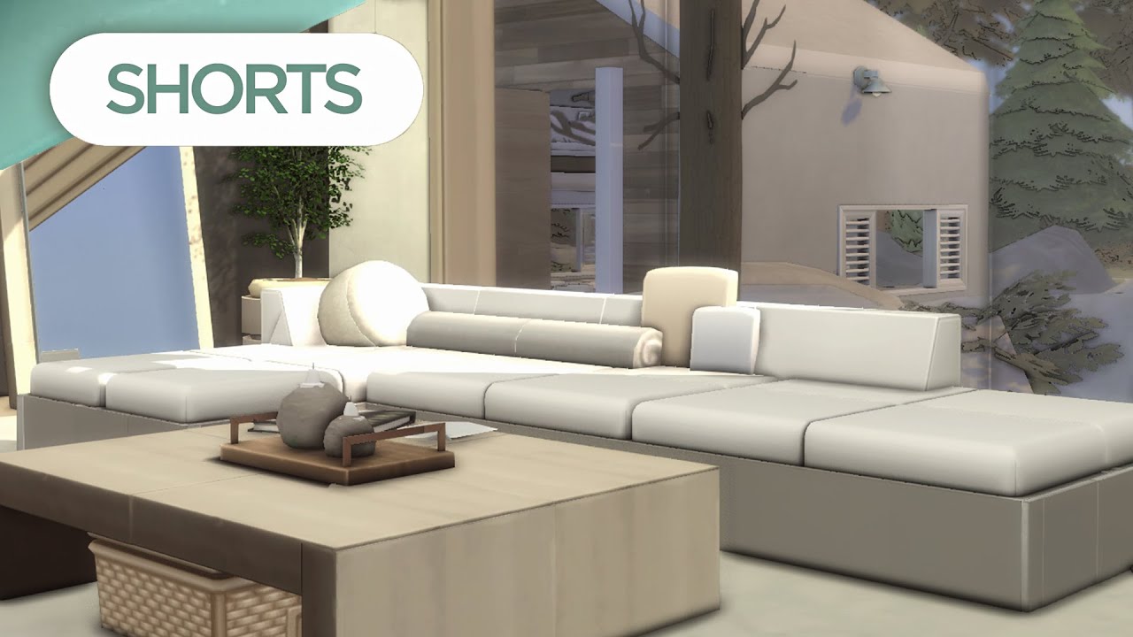 Toegeven Isaac vleugel Sims 4 Tips: Sectional Couch (w/out Dream Home Decorator) | #Shorts | -  YouTube