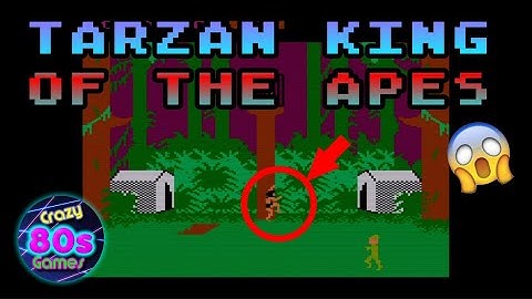 Tarzan King Of The Apes // Atari 8bit Games