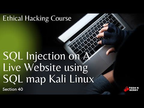 40. SQL Injection on A Live Website using SQL map Kali Linux