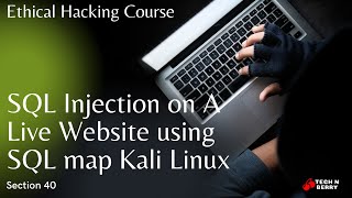 40. SQL Injection on A Live Website using SQL map Kali Linux