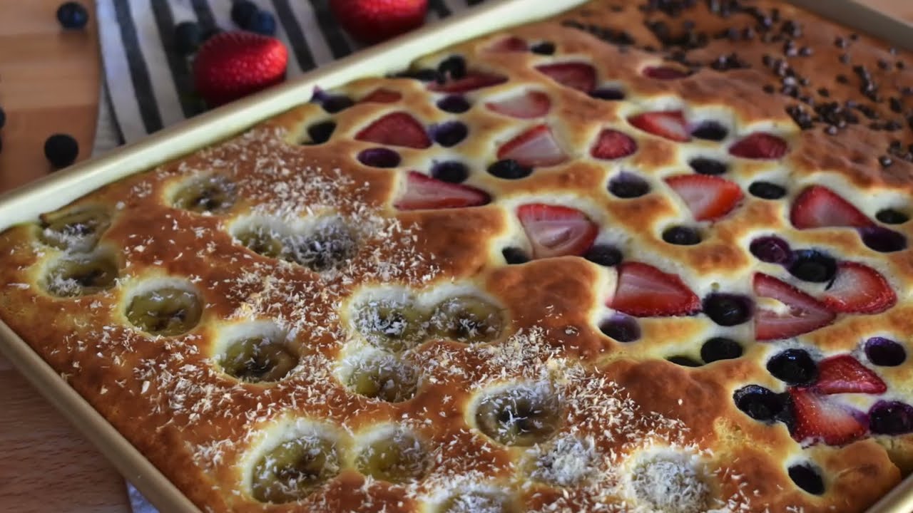 Sheet Pan Pancakes from Mix