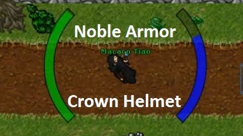 Tibia - Noble Armor e Crown Helmet Quest (chave na descrição)