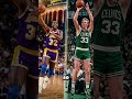La rivalidad que salvó a la NBA (Magic vs Bird) #nba #basketball #fyp #parati #shorts #reels #video