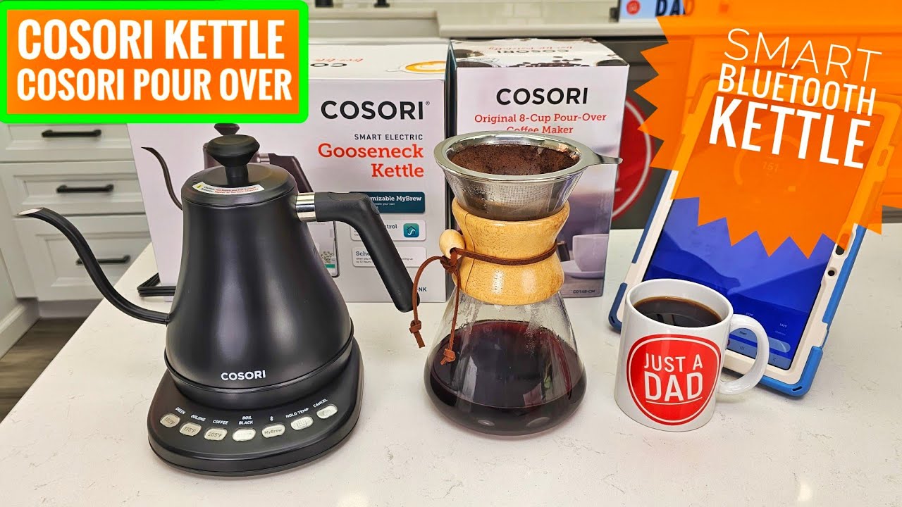 COSORI Electric Gooseneck Kettle with 5 Variable Presets, Pour
