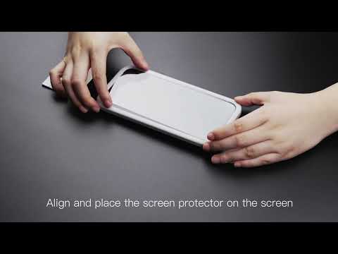 JETech iPhone Screen Protector Installing with Easy Installation Tool