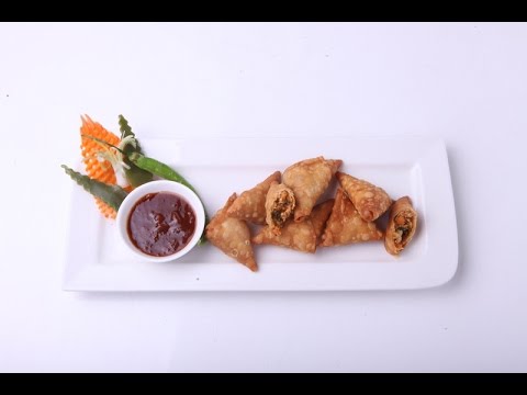BOONDI PANEER AND PEANUT SAMOSA