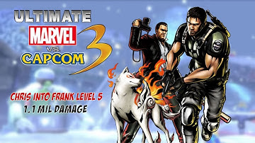 UMvC3 Chris/Frank DHC into Lv 5 combo + Ammy assist